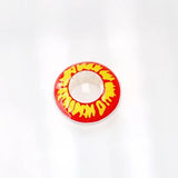 Halloween Goblin red Colored Contact Lenses