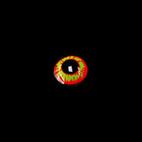 Halloween Goblin red Colored Contact Lenses