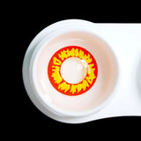 Halloween Goblin red Colored Contact Lenses