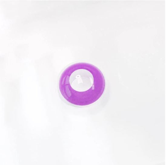 Halloween Grey violet block Purple Colored Contact Lenses
