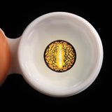 Halloween Lizard Eye Brown Colored Contact Lenses