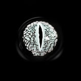 Halloween Lizard Eye Sliver Colored Contact Lenses