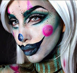 Halloween OPTICAL ILLUSION Black Colored Contact Lenses
