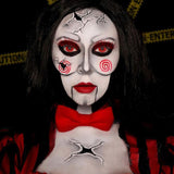 Halloween Spider Web Black Colored Contact Lenses
