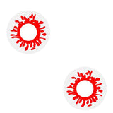 Halloween Trauma Red Colored Contact Lenses