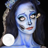 Halloween White block Colored Contact Lenses