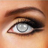 Halloween White manson mesh Colored Contact Lenses