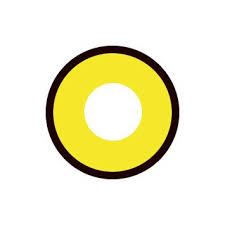 Halloween Yellow Manson Colored Contact Lenses