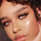 Hidrocor Ocre Brown Prescription Colored Contact Lenses