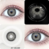 Amazonia Icy Volcano Gray Colored Contact Lenses