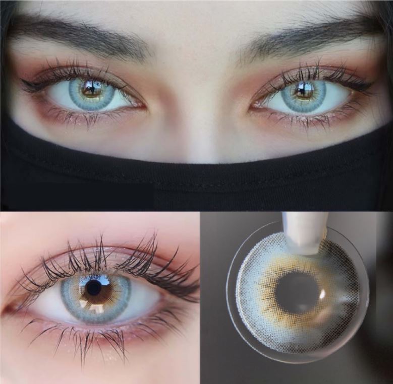 LA GIRL Blue Colored Contact Lenses