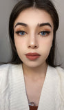 Love Story Martini Blue Colored Contact Lenses