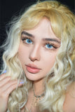 Love Story Martini Blue Colored Contact Lenses