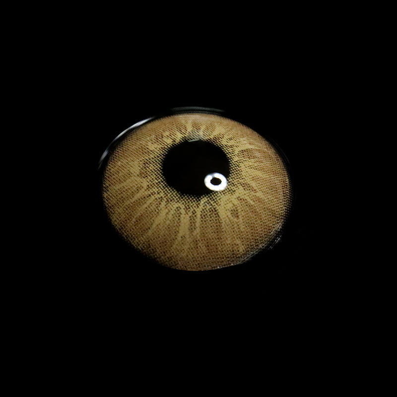 Love Story Pea Brown Colored Contact Lenses