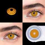 Cosplay Makima Yellow Colored Contact Lenses