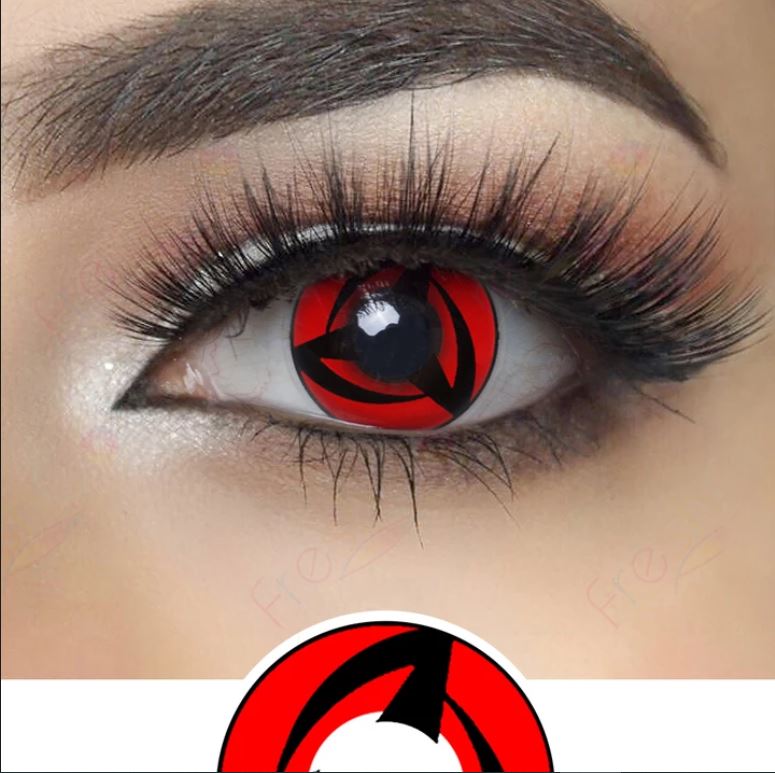 Naruto Mangekyo Colored Contact Lenses