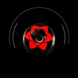 Cosplay Sharingan Red Colored Contact Lenses