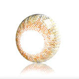 New 3-Tone Hazel Brown Prescription Colored Contact Lenses