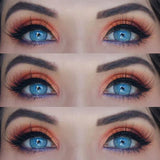 New York Blue Prescription  Colored Contact Lenses
