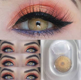 New York Brown Prescription   Colored Contact Lenses