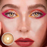 New York Brown Prescription   Colored Contact Lenses