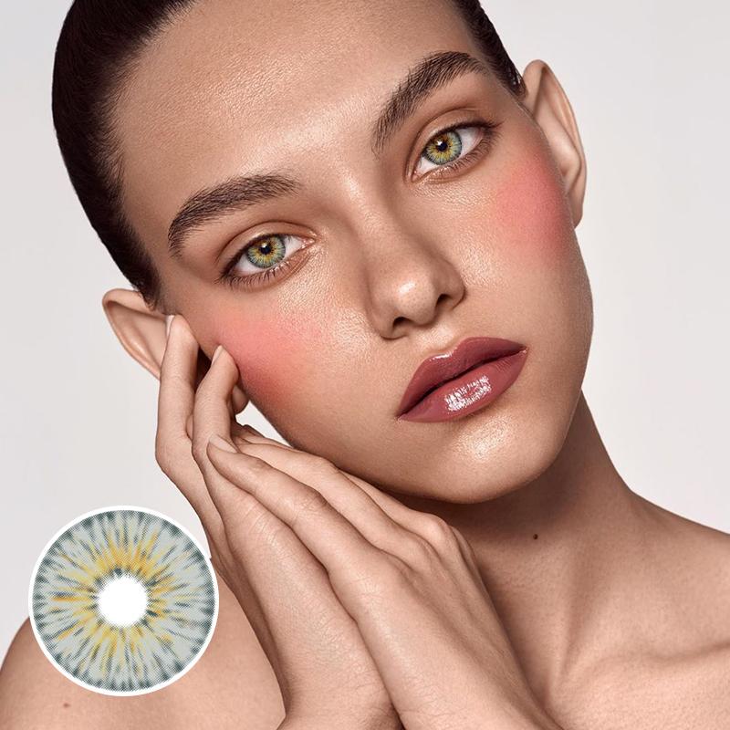 New York Gogh Gray   Prescription  Colored Contact Lenses