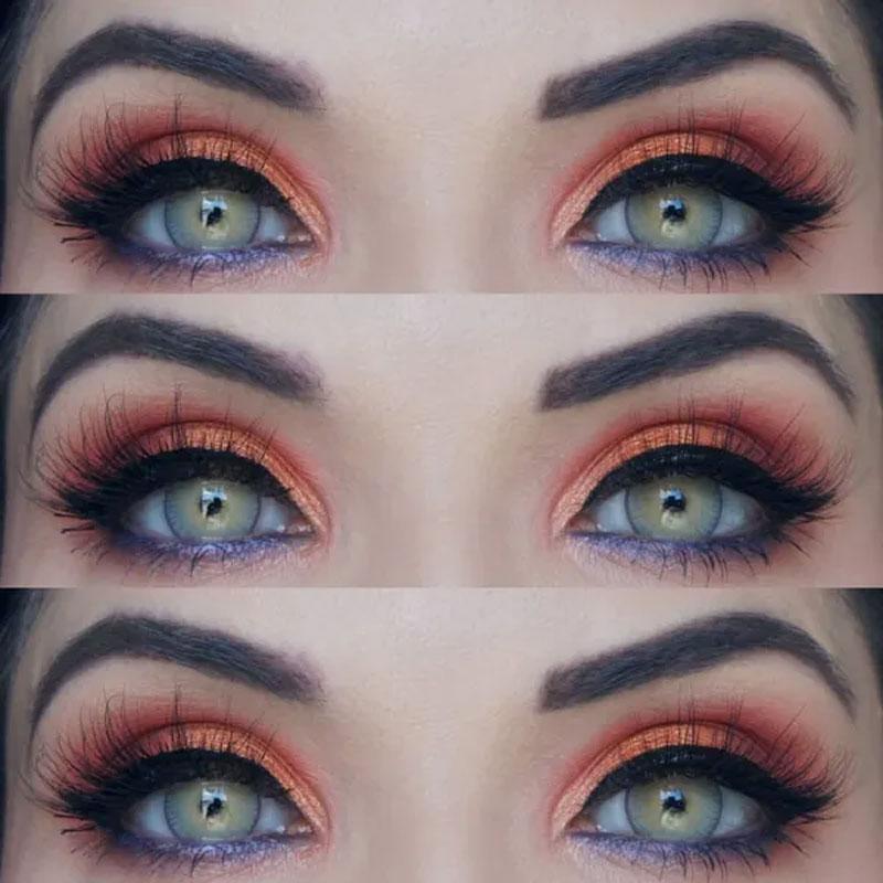 New York GRAY Prescription  Colored Contact Lenses
