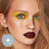 New York N Jade Blue  Prescription  Colored Contact Lenses