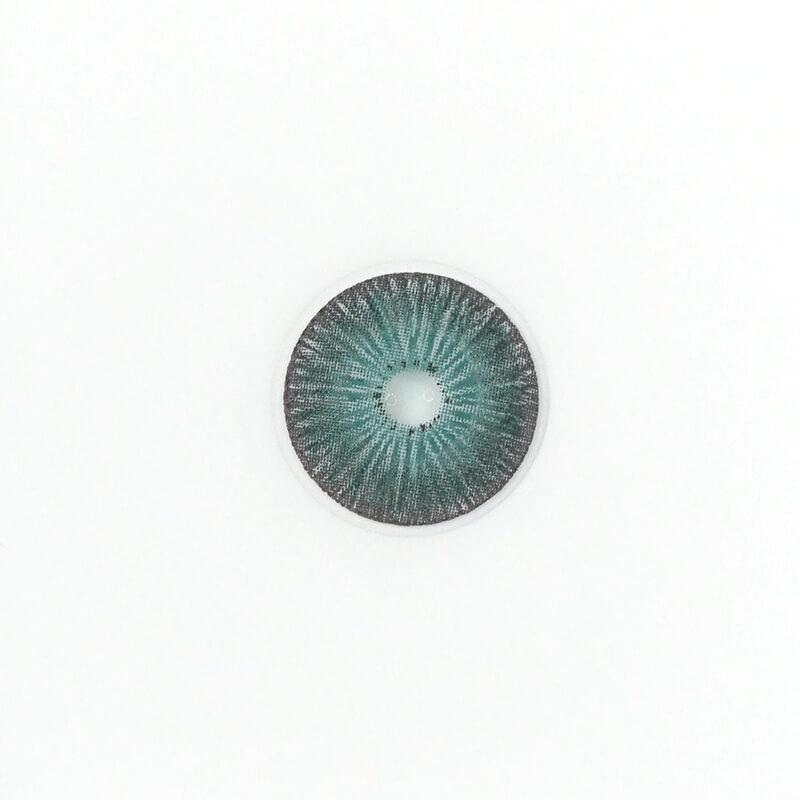 New York N Jade Blue  Prescription  Colored Contact Lenses