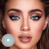 New York N Jade Blue  Prescription  Colored Contact Lenses