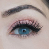New York N Jade Blue  Prescription  Colored Contact Lenses