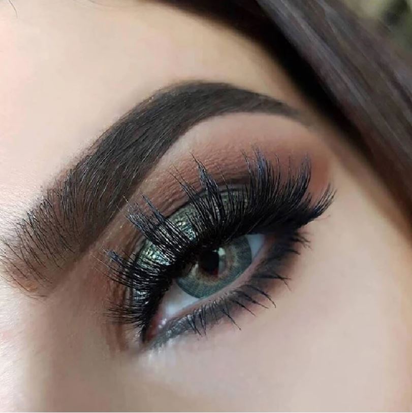 Three Tone CRYSTAL GRAY Prescription Colored Contact Lenses