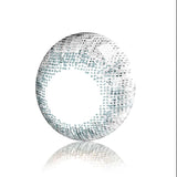 Three Tone CRYSTAL GRAY Prescription Colored Contact Lenses