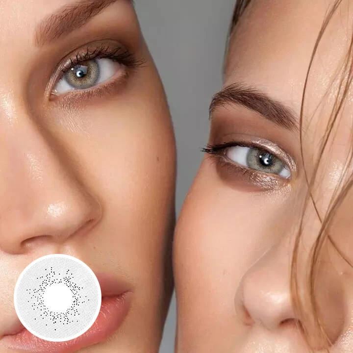 Ocean Gray Prescription Colored Contact Lenses