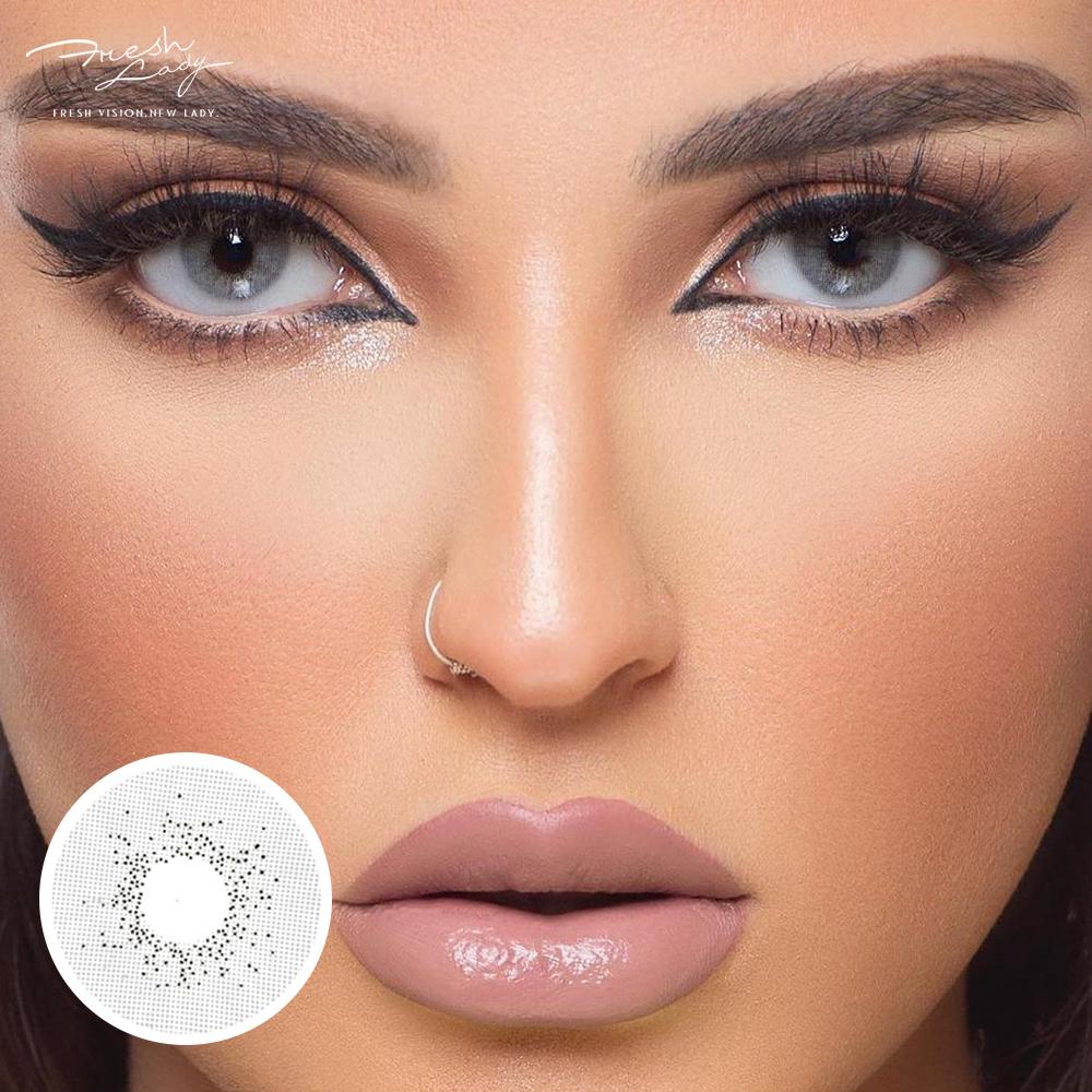 Ocean Gray Prescription Colored Contact Lenses