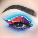 Three Tone Kallaite blue Prescription Colored Contact Lenses