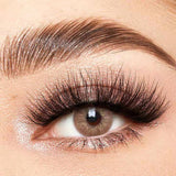 Love Story Pea Brown Colored Contact Lenses