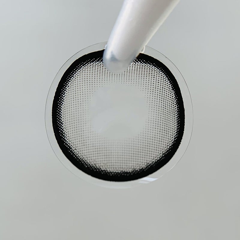 Pearl Grey Prescription Colored Contact Lenses