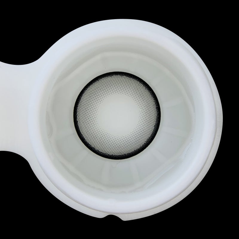 Pearl Grey Prescription Colored Contact Lenses