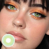Pixie Green Prescription Colored Contact Lenses