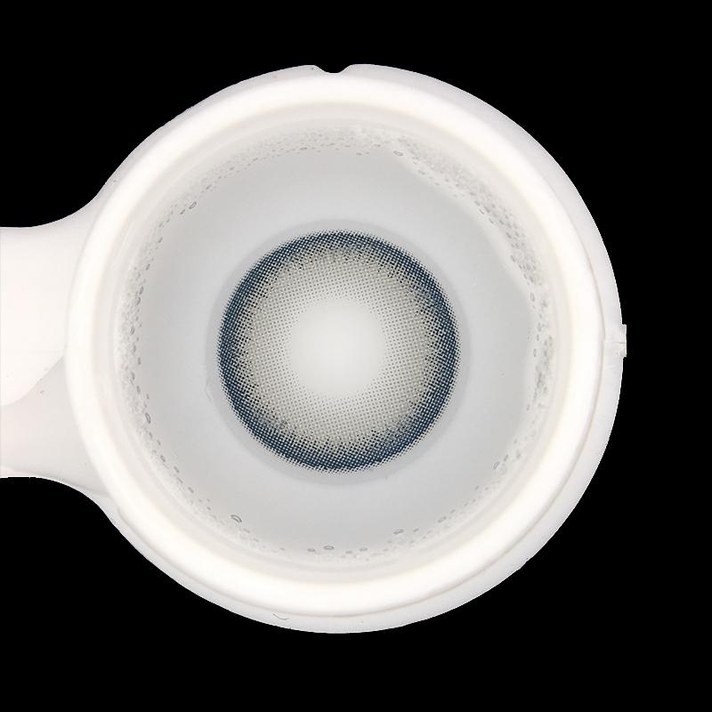 Platinum Blue Colored Contact Lenses