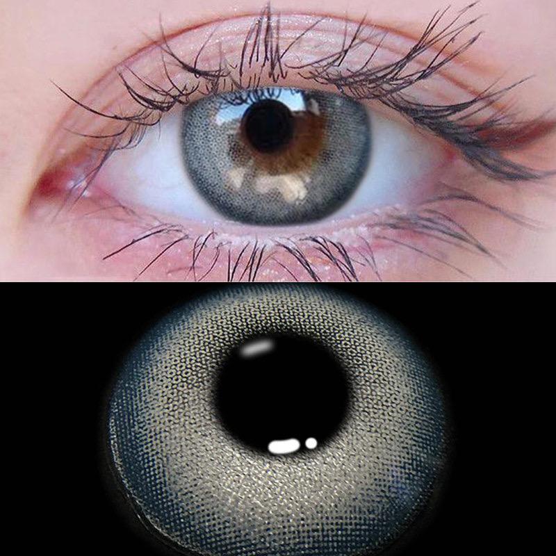 Platinum Blue Colored Contact Lenses