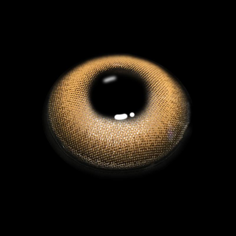 Platinum Brown Colored Contact Lenses