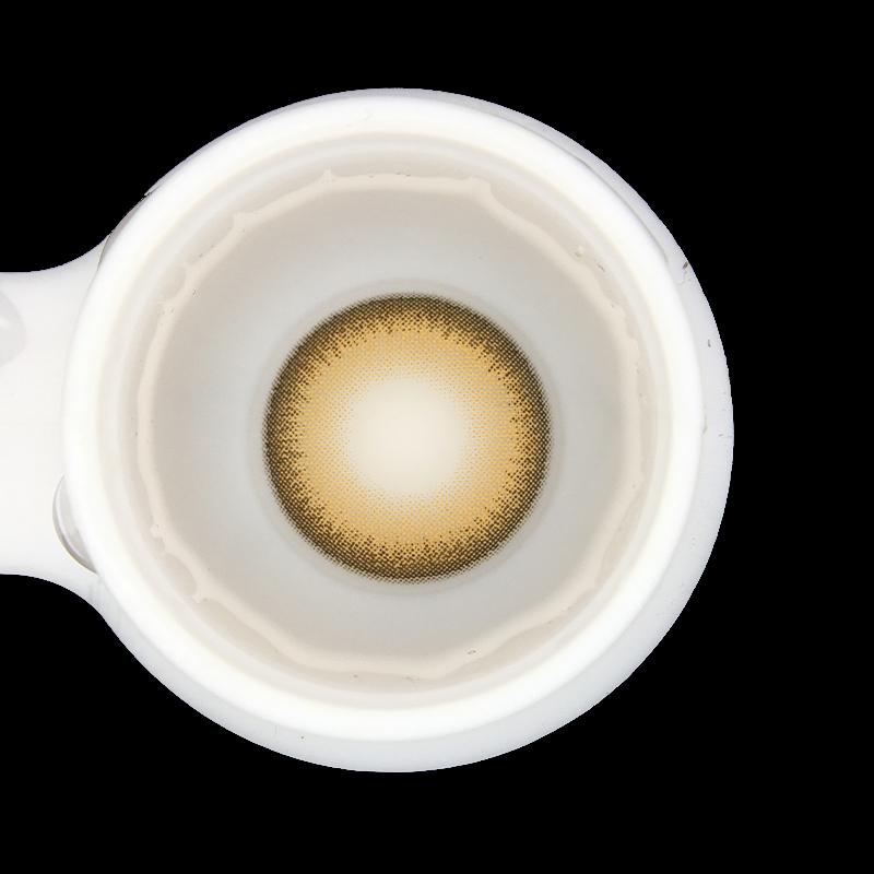 Platinum Brown Colored Contact Lenses