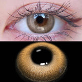 Platinum Brown Colored Contact Lenses