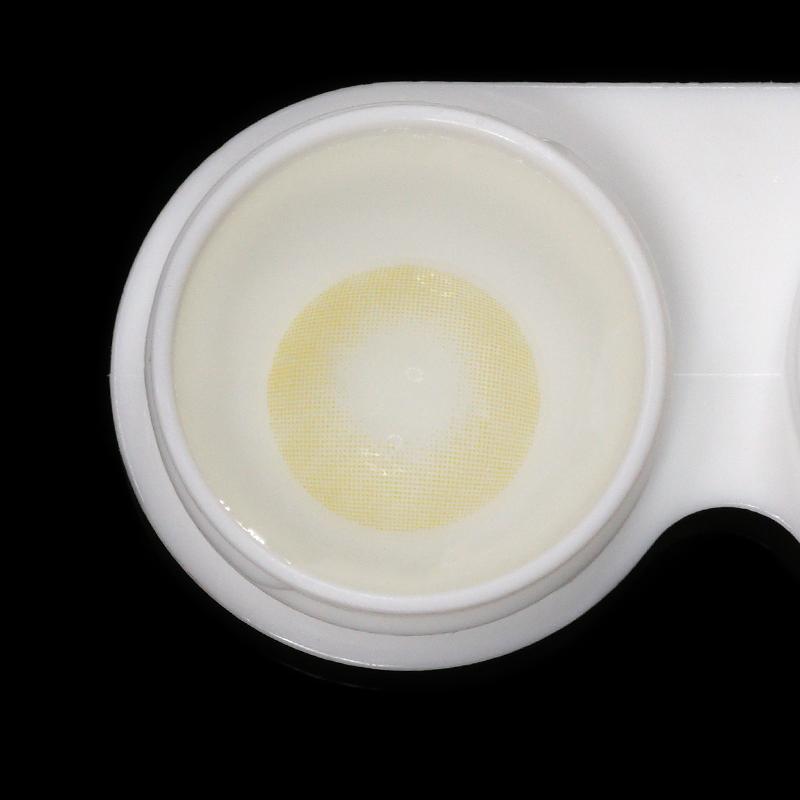 Polar Light Yellow green Prescription Colored Contact Lenses