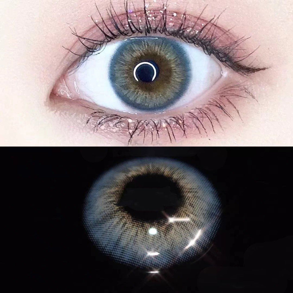 Cold Ice Blue Colored Contact Lenses