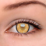 Cosplay Estrellas Yellow Colored Contact Lenses