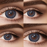 Deep Blue Prescription Colored Contact Lenses