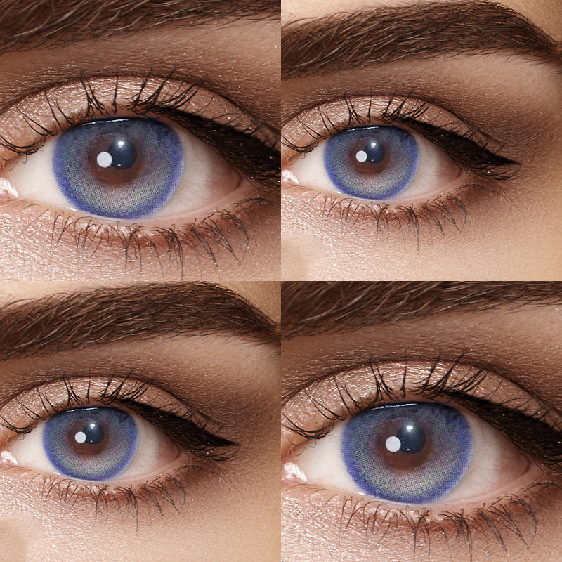 Future Blue Prescription Colored Contact Lenses